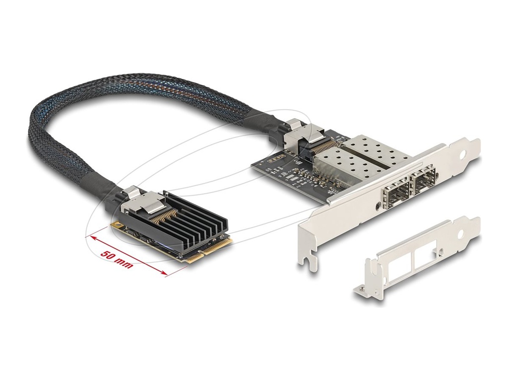 Delock Netzwerkadapter - PCIe Mini Card Low-Profile