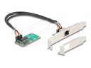 Delock Netzwerkadapter - PCIe Mini Card Low-Profile