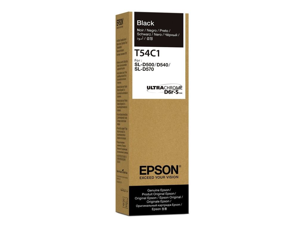 Epson T54C - Schwarz - original - Box - Nachfülltinte