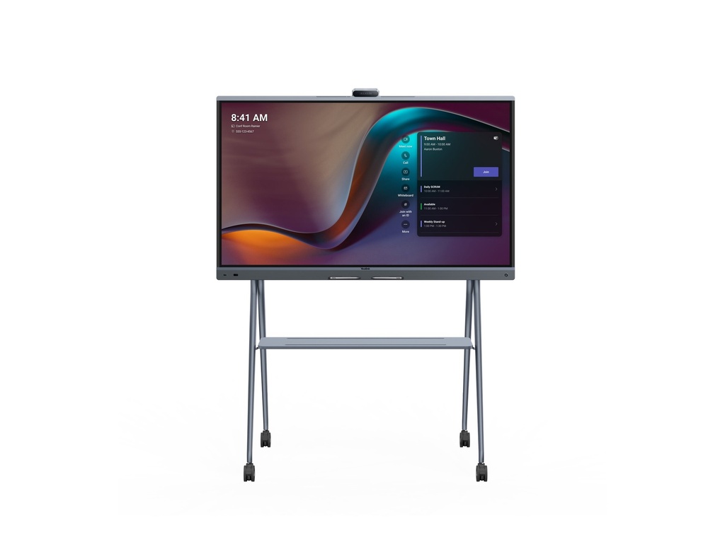 Yealink MeetingBoard 65 Pro - 165 cm (65") Diagonalklasse LCD-Display mit LED-Hintergrundbeleuchtung - interaktiv - mit integriertes, interaktives Whiteboard, Touchscreen (Multi-Touch)