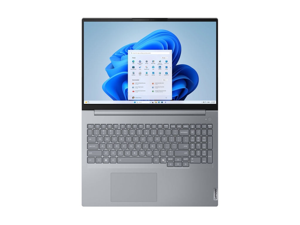 Lenovo ThinkBook 16 G8 IAL 21SK - Intel Core Ultra 7 255H / 2 GHz - Win 11 Pro - Arc Graphics 140T - 32 GB RAM - 1 TB SSD NVMe - 40.6 cm (16")