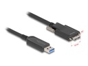 Delock USB-Kabel - Micro-USB Typ B (M) schraubbar zu USB Typ A (M)