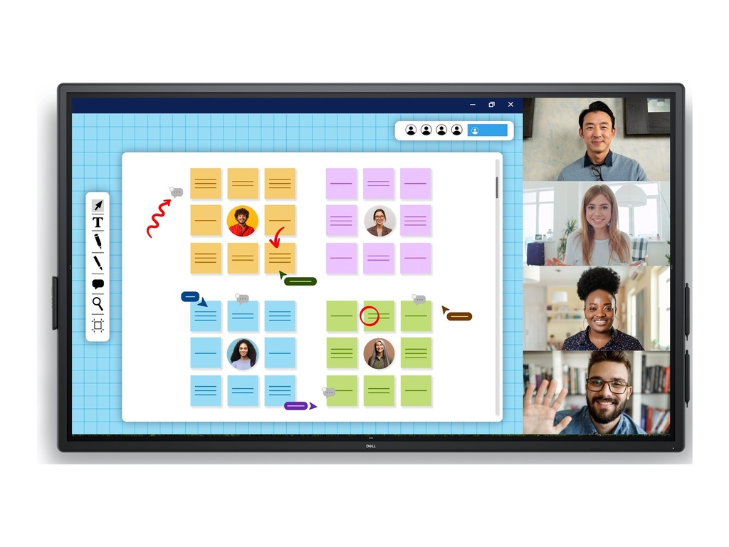 [DELL-P7525QT] Dell Pro 75 Plus 4K Touch Monitor P7525QT - 190 cm (75")