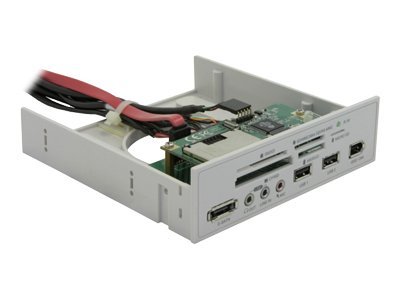 Delock Multipanel 5.25" - Kartenleser - 34-in-1 - 13,3 cm (5,25 Zoll)