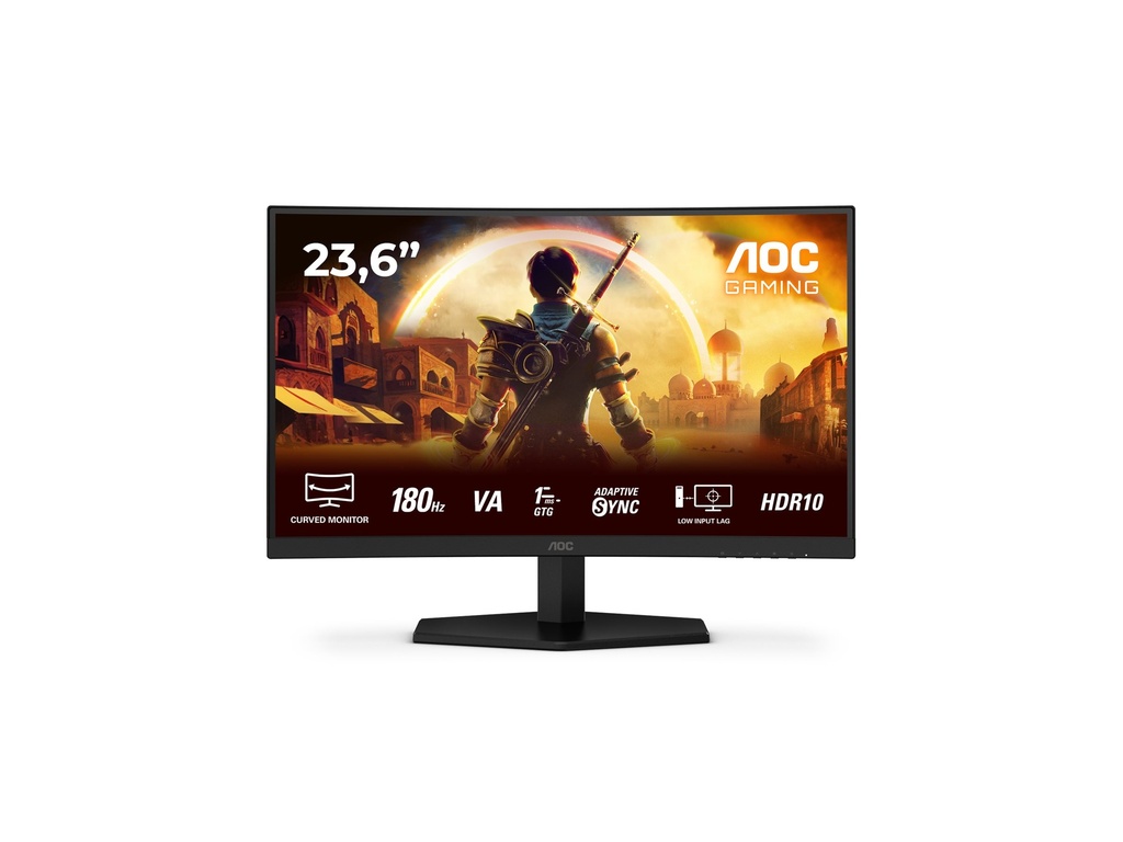 [C24G42E] AOC Gaming C24G42E - LED-Monitor - Gaming - gebogen - 61 cm (24")