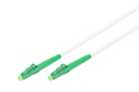DIGITUS Glasfaser Patchkabel, stahlarmiert, simplex, singlemode, LC/APC  LC/APC, 20 m