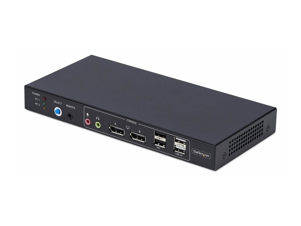 StarTech.com 2-Port Dual-Monitor DP KVM Switch