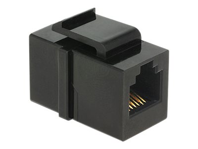 Delock Modulare Eingabe - CAT 3 - RJ-12 - Schwarz