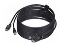 StarTech.com 10ft (3m) DisplayPort and USB 5Gbps KVM Cable - Tastatur- / Video- / Maus- (KVM-)