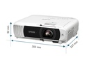 Epson EB-W55 - 3-LCD-Projektor - tragbar - 4000 lm (weiß)