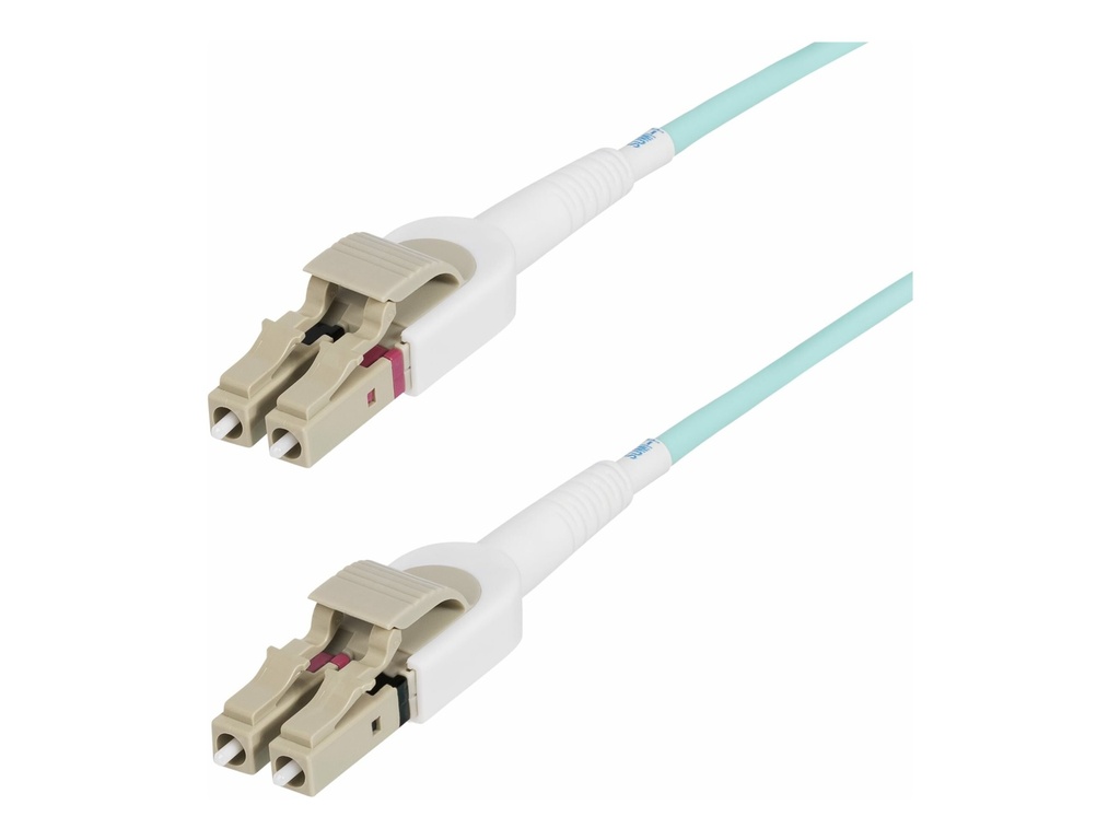 StarTech.com 5m LC/LC-UPC OM4 Multimode Glasfaser Patchkabel, 100Gbps - Patch-Kabel - LC/UPC Multi-Modus (M)