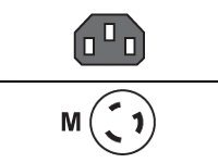 HPE Stromkabel - power IEC 60320 C13 zu NEMA L6-20 (M)