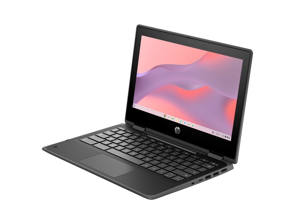 HP Fortis Flip 11 G1 I Chromebook - Flip-Design - Intel N-series N250 / 1.3 GHz - Chrome OS - Intel Graphics - 16 GB RAM - 128 GB SSD UFS - 29.5 cm (11.6")