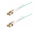 StarTech.com 8m LC/LC-UPC OM4 Multimode Glasfaser Patchkabel, Push-Pull - Patch-Kabel - LC/UPC Multi-Modus (M)