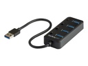StarTech.com Startech 4 Port USB 3.0 Hub - 4x USB-A mit individuellen An/Aus-Schaltern