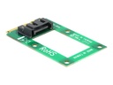 Delock MiniPCIe Converter mSATA full size > 1