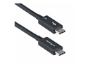 StarTech.com StarTech 2.6ft (80cm) Thunderbolt 5 Cable, 80Gbps/120Gbps, Certified - Thunderbolt-Kabel - Thunderbolt 5 (M)