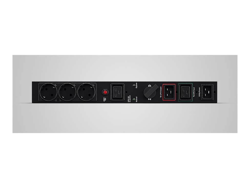 [MBP20HVDE3] CyberPower Systems CyberPower Maintenance Bypass PDU MBP20HVDE3 - Stromverteilungseinheit (Rack - einbaufähig)