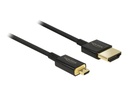 Delock Slim High Quality - HDMI-Kabel mit Ethernet