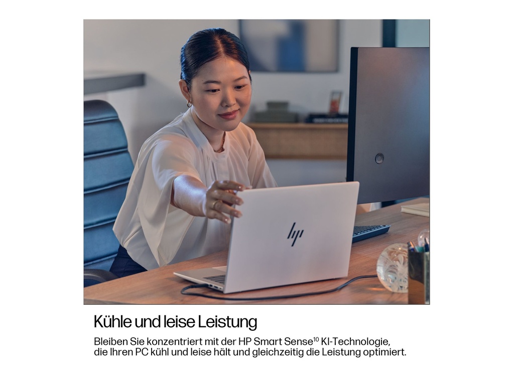 HP EliteBook 8 G1a Notebook AI - 169-Grad Drehgelenkdesign - AMD Ryzen 7 250 / 3.3 GHz - Win 11 Pro - Radeon 780M - 16 GB RAM - 512 GB SSD NVMe - 35.6 cm (14")