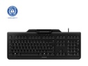 Cherry KC 1000 SC - Tastatur - USB - Schwarz