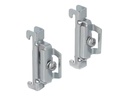 Delock DIN Schienen-Klemme (Packung mit 4)