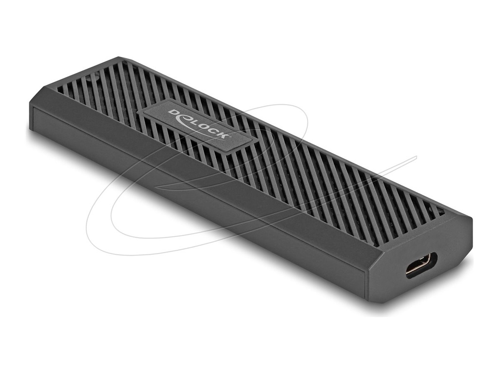 [42031] Delock Speichergehäuse - extern, werkzeugfrei - M.2 - M.2 Card (PCIe NVMe & SATA)