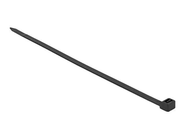 Delock Kabelbinder - 1.02 m - Schwarz (Packung mit 10)