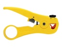 Delock Kabel-Abisolierzange - Gelb
