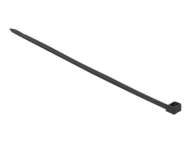 Delock Kabelbinder - 1.22 m - Schwarz (Packung mit 10)