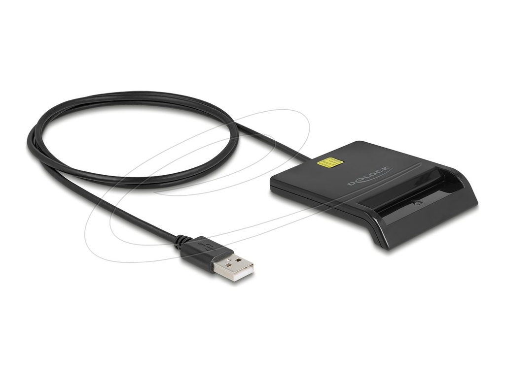 [91724] Delock SmartCard-Leser - USB - Schwarz