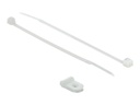 Delock Kabelbinder-Kit - 10 cm - weiß
