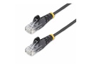 StarTech.com 10m Black Slim CAT6 Ethernet Cable, Snagless, 28AWG, LSZH - Patch-Kabel - RJ-45 (M)