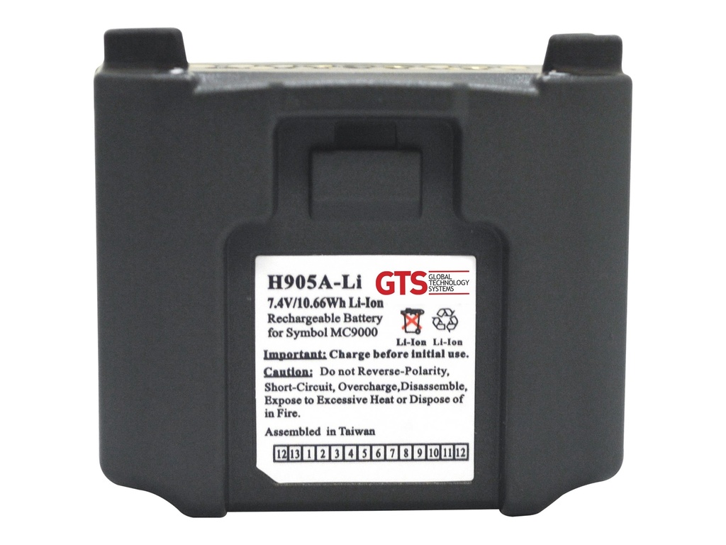 HONEYWELL GTS - Handheld-Akku (gleichwertig mit: Symbol BTRY-MC90SAB00-01)