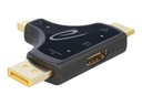 Delock 3 in 1 Monitor Adapter with HDMI / DisplayPort