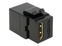 Delock Keystone Jack - HDMI - Schwarz