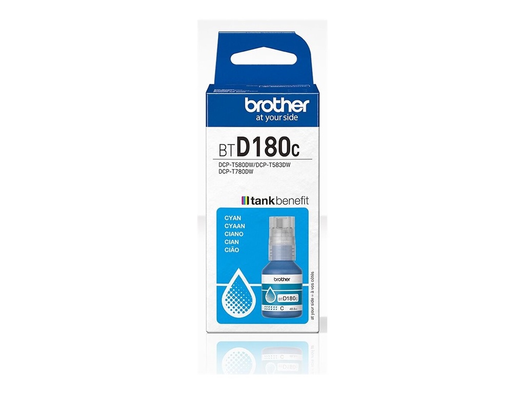 Brother BTD180C - Cyan - original - Nachfülltinte