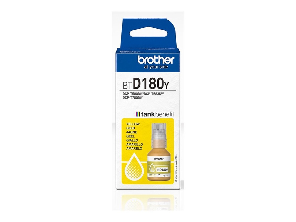 Brother BTD180Y - Gelb - original - Nachfülltinte