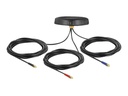 Delock Antenne - Smart Home - 2 dBi (für 698 - 960 MHz), 2 dBi (für 1710 - 2700 MHz)