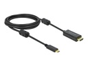 Delock Video- / Audiokabel - 24 pin USB-C männlich