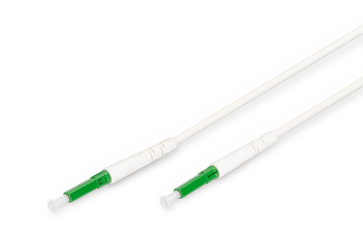 DIGITUS FTTH vorkonfektioniertes Dropkabel, einblasbar, Singlemode, 1 Faser, LC/APC, 30 m
