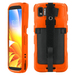 [052064] Mobilis PROTECH - Case - Safety Orange+ Handstrap for Zebra TC22 - TC27 -Pantone 021C