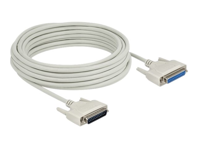 Delock Kabel seriell - DB-25 (M) zu DB-25 (W)