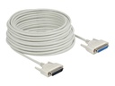 Delock Kabel seriell - DB-25 (M) zu DB-25 (W)