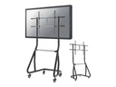 Neomounts NS-M3800BLACK TV-Trolley 60-100" - Schwarz - Stahl - 100 kg - 152,4 cm (60") - 2,54 m (100") - 1000 x 400,1000 x 600,200 x 300,200 x 400,300 x 300,400 x 200,400 x 300,400 x 400,400 x 600,440 x...