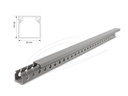 Delock Kabelkanal mit Abdeckung - 25 x 25 mm