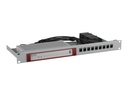 Rackmount.IT RM-ZN-T1 - Montagesatz für Netzwerkgeräte - Rack montierbar - silberne Spezialausführung - 1U - 48.3 cm (19")