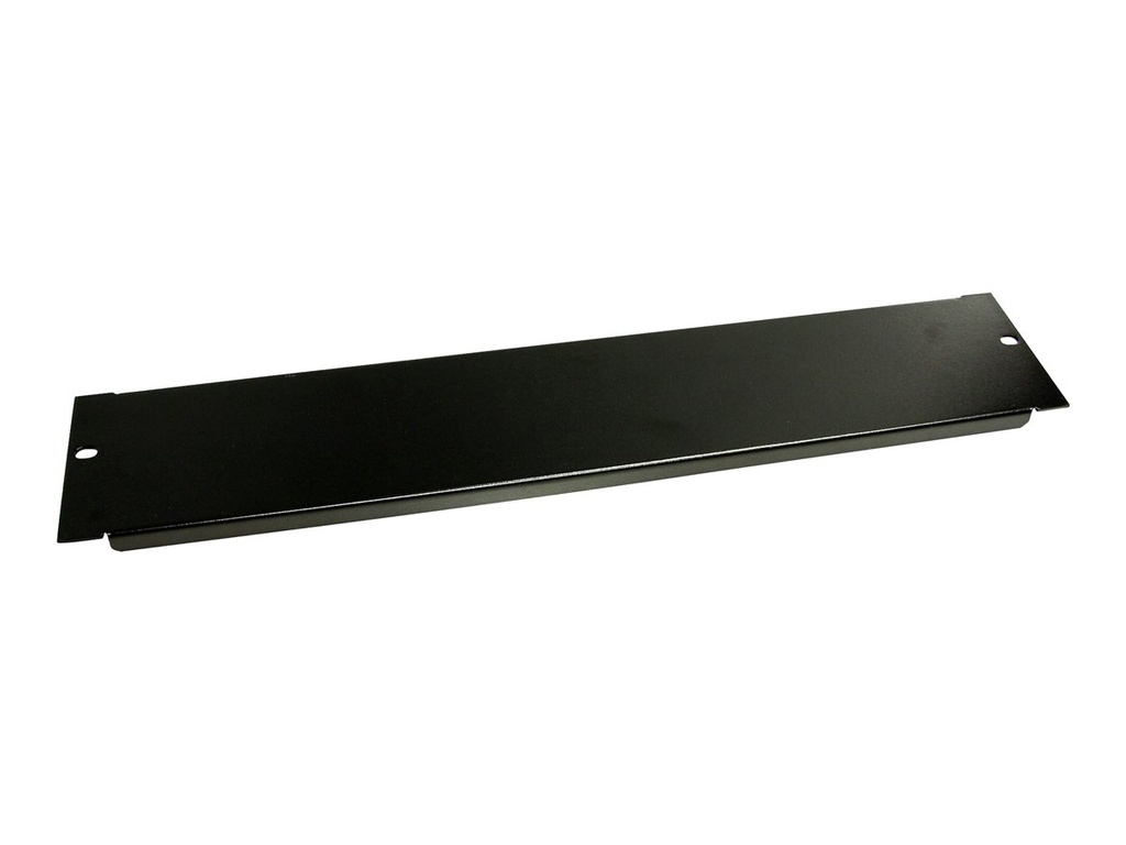 StarTech.com 2 HE Rack Blindblende für 19 Serverschränke und Racks - Blindabdeckung - Schwarz - 2U - 48.3 cm (19")