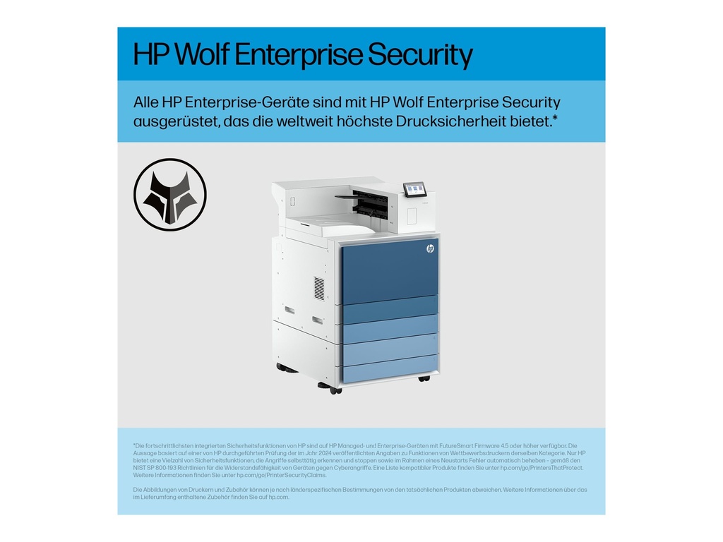 [AJ7J3A#B19] HP LaserJet Enterprise 8501x - Drucker - s/w
