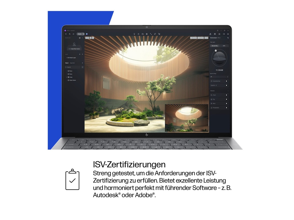 HP ZBook Ultra G1a Mobile Workstation - AMD Ryzen AI Max+ 395 - Win 11 Pro - Radeon 8060S - 128 GB RAM - 2 TB SSD NVMe, TLC - 35.6 cm (14")